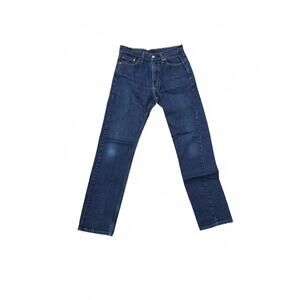 Levi's 505 Classic Utility Jeans Straight Leg Medium Wash Zipper Closure  30/31